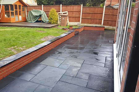 Block paving slabbing (Heatherton Village)