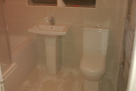 Bathroom fitting, tiling (Sinfin, Derby)